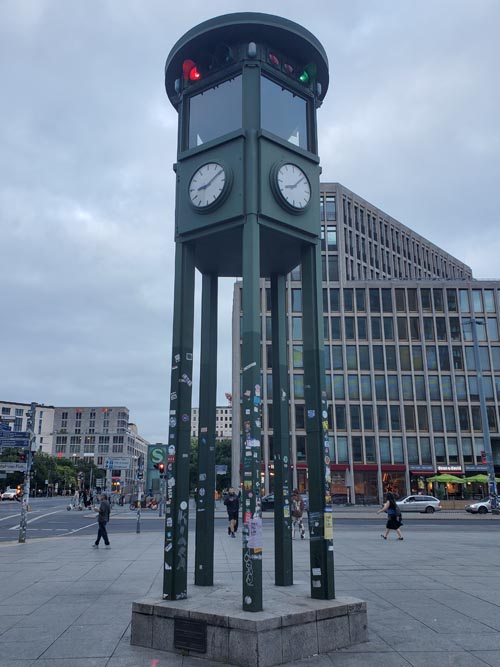 Traffic Light, Potsdamer Platz, Berlin, Germany, July 31, 2025