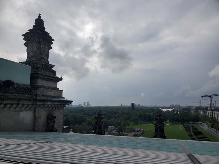 Roof Terrace, Reichstag, Berlin, Germany, July 31, 2025