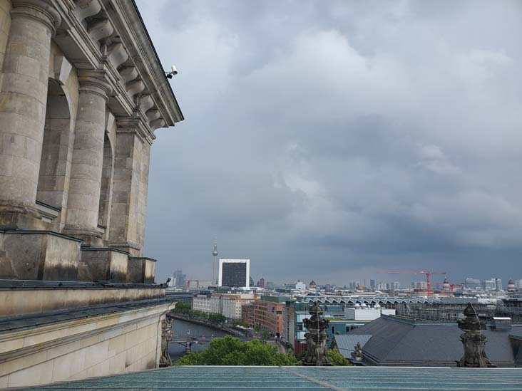 Roof Terrace, Reichstag, Berlin, Germany, July 31, 2025