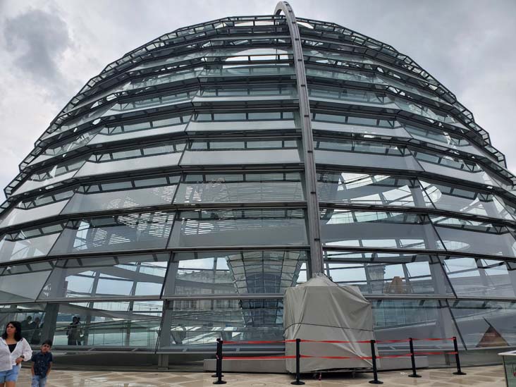 Dome, Roof Terrace, Reichstag, Berlin, Germany, July 31, 2025