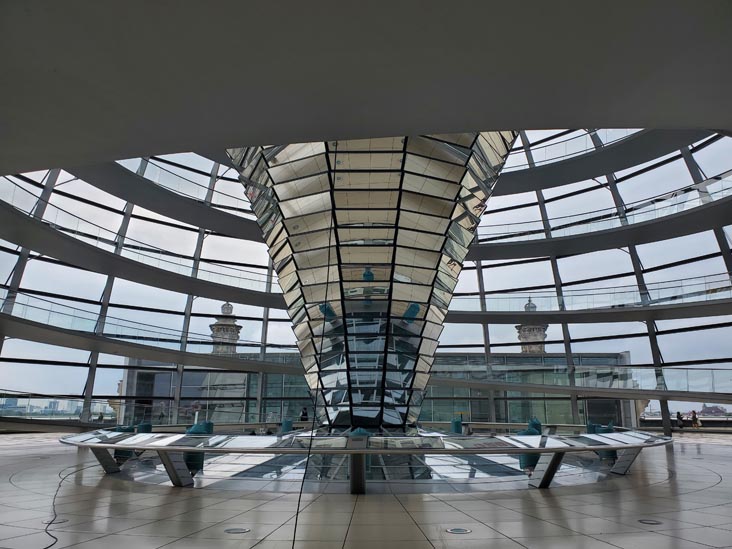 Dome, Roof Terrace, Reichstag, Berlin, Germany, July 31, 2025