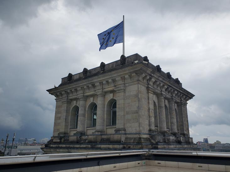 Roof Terrace, Reichstag, Berlin, Germany, July 31, 2025
