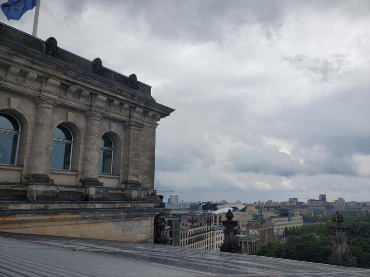 Roof Terrace, Reichstag, Berlin, Germany, July 31, 2025