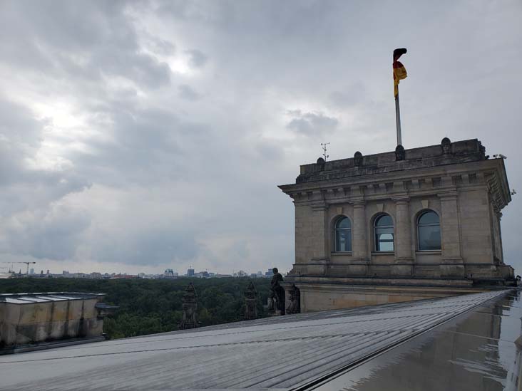 Roof Terrace, Reichstag, Berlin, Germany, July 31, 2025