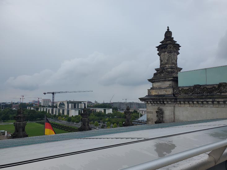 Roof Terrace, Reichstag, Berlin, Germany, July 31, 2025