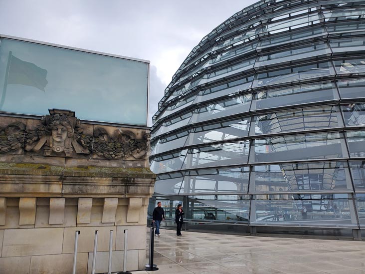 Dome, Roof Terrace, Reichstag, Berlin, Germany, July 31, 2025