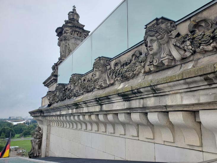 Roof Terrace, Reichstag, Berlin, Germany, July 31, 2025