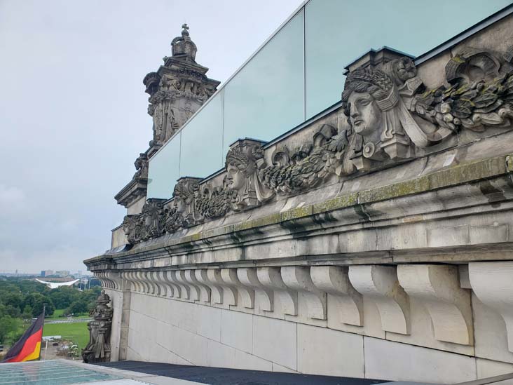 Roof Terrace, Reichstag, Berlin, Germany, July 31, 2025