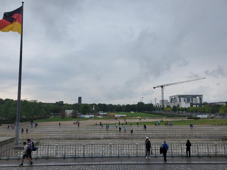 Platz der Republik From Reichstag, Berlin, Germany, July 31, 2025