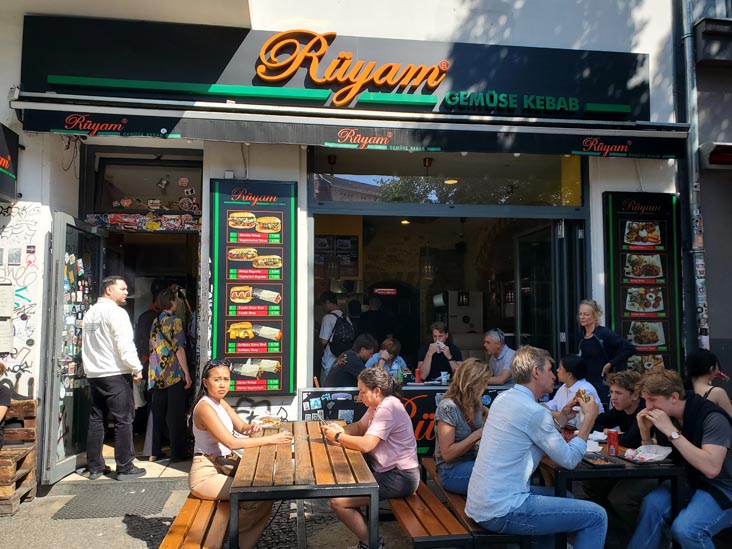 Rüyam Gemüse Kebab 2, Schönhauser Allee 44A, Berlin, Germany, July 30, 2025
