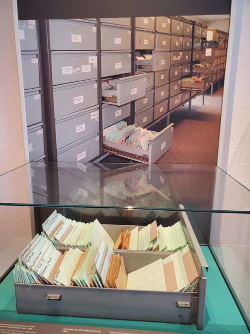 Stasi Files, Stasimuseum, Berlin, Germany, August 1, 2025