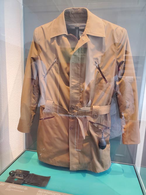 Jacket With Hidden Camera, Stasimuseum, Berlin, Germany, August 1, 2025