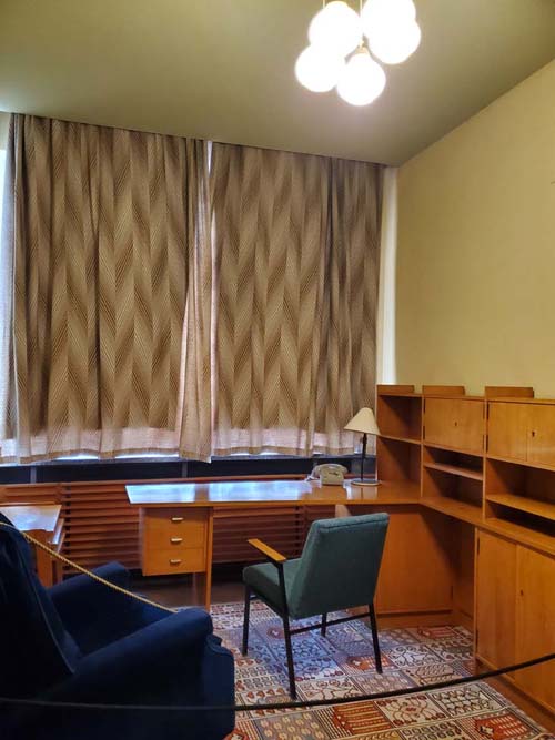 Erich Mielke's Office, Stasimuseum, Berlin, Germany, August 1, 2025