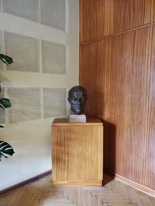 Lenin Bust, Erich Mielke's Office, Stasimuseum, Berlin, Germany, August 1, 2025
