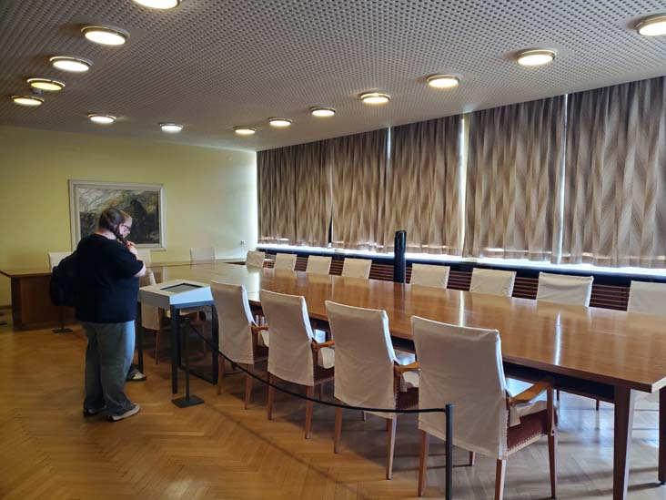 Meeting Room, Erich Mielke's Office, Stasimuseum, Berlin, Germany, August 1, 2025