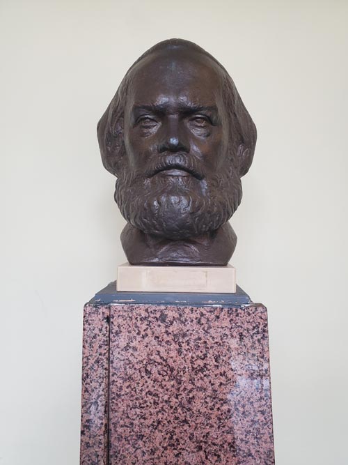 Karl Marx Bust, Erich Mielke's Office, Stasimuseum, Berlin, Germany, August 1, 2025