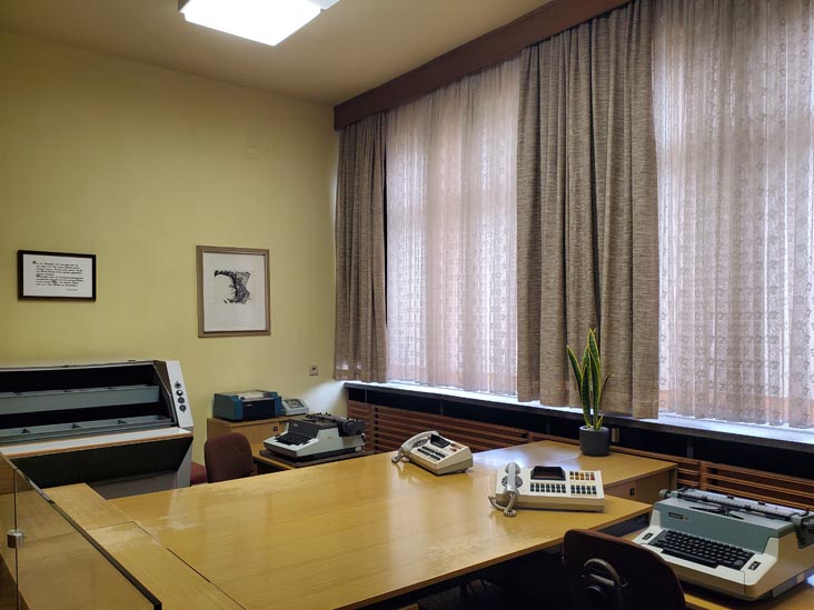 Reception Area, Erich Mielke's Office, Stasimuseum, Berlin, Germany, August 1, 2025