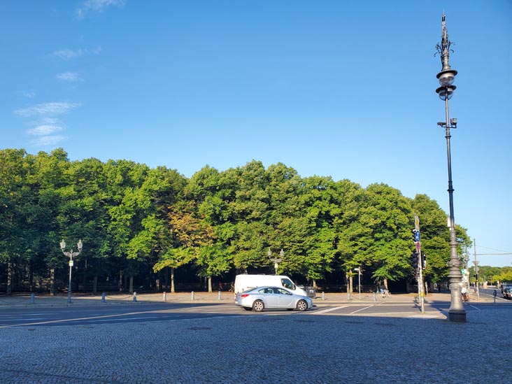 Tiergarten From Platz des 18. März, Berlin, Germany, July 30, 2025