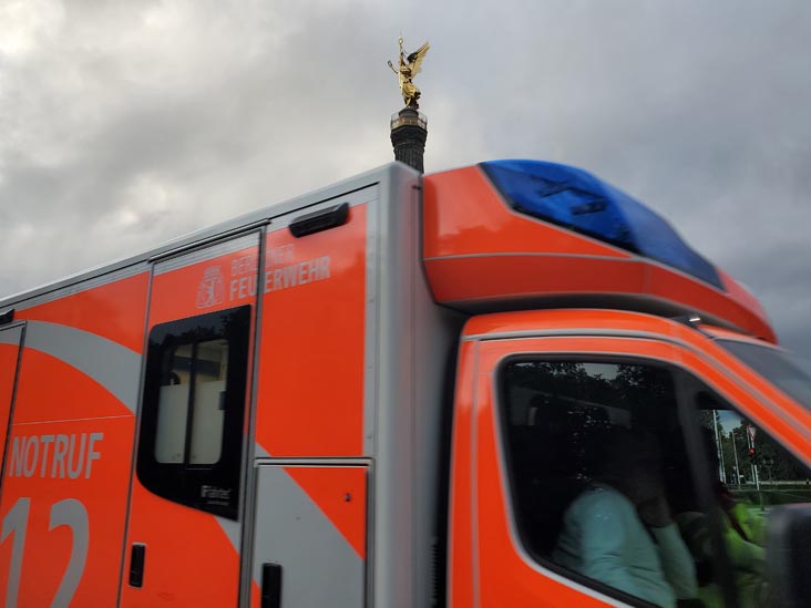Victory Column/Siegessäule, Großer Stern, Tiergarten, Berlin, Germany, July 31, 2025