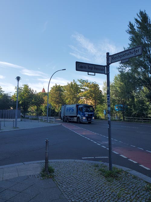 Reichpietschufer at Tilla-Durieux-Park, Berlin, Germany, July 30, 2025