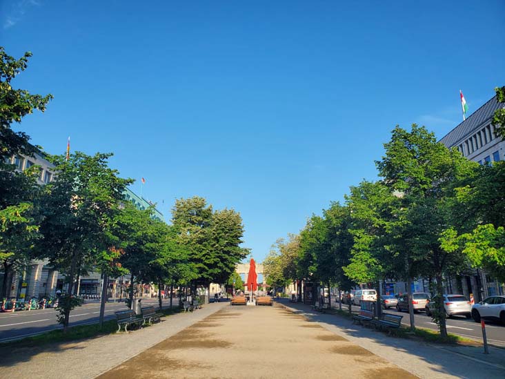 Unter den Linden Looking Toward Brandenburg Gate, Berlin, Germany, July 30, 2025