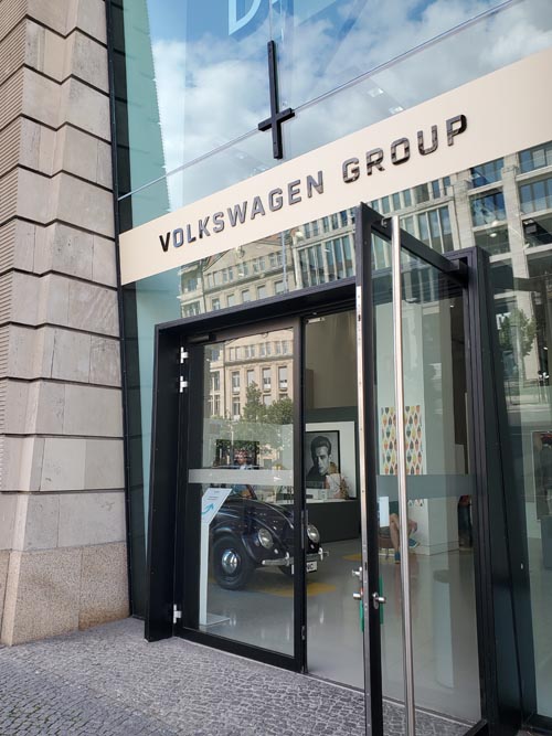 Volkswagen We Space, Unter den Linden 19a, Berlin, Germany, July 30, 2025