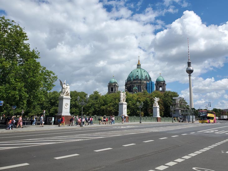 Looking Toward Museum Island From Unter den Linden, Berlin, Germany, July 30, 2025