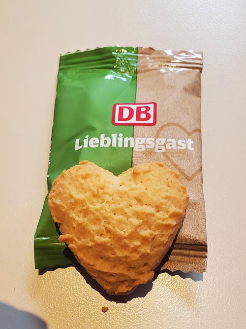 Deutsche Bahn Lieblingsgast Cookie