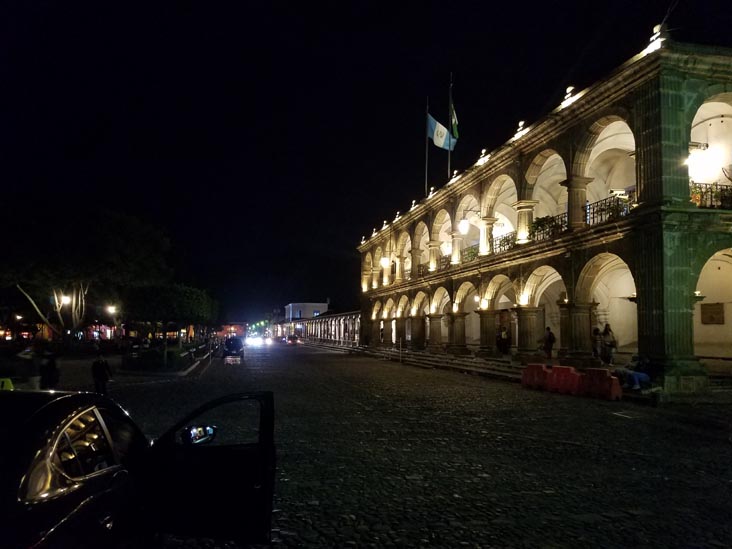 Parque Central/Plaza Mayor, Antigua, Guatemala, July 29, 2019