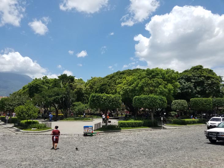 Parque Central/Plaza Mayor, Antigua, Guatemala, July 30, 2019