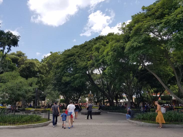Parque Central/Plaza Mayor, Antigua, Guatemala, July 30, 2019