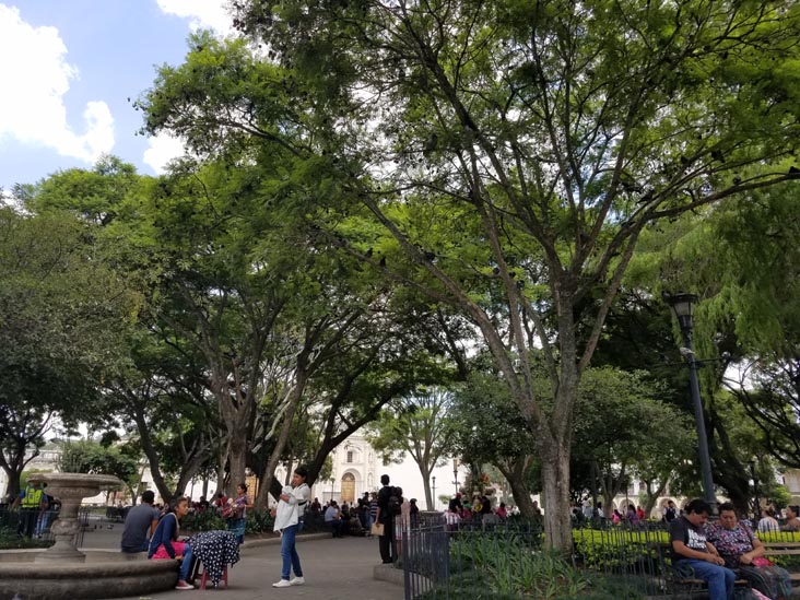 Parque Central/Plaza Mayor, Antigua, Guatemala, July 30, 2019