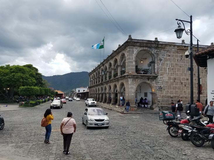 Parque Central/Plaza Mayor, Antigua, Guatemala, July 30, 2019