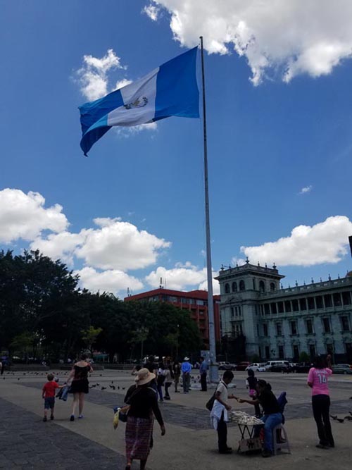 Plaza de la Constitución, Guatemala City, Guatemala, August 1, 2019