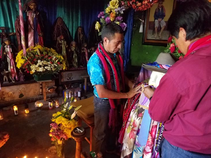 Maximón, Santiago Atitlán, Guatemala, July 29, 2019