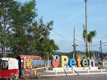 Flores, Petén, Guatemala, July 22, 2019
