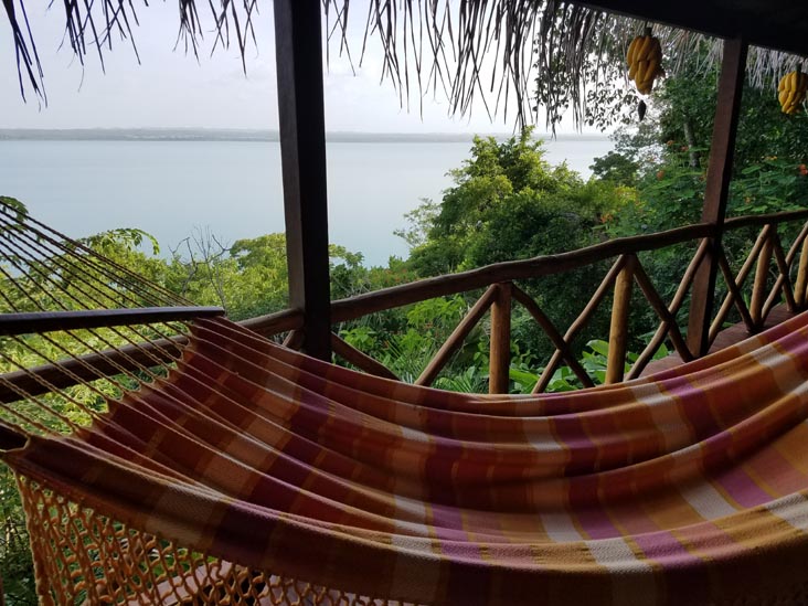 View From Lakeview Suite, La Lancha, Lake Petén Itzá, Petén, Guatemala, July 22, 2019