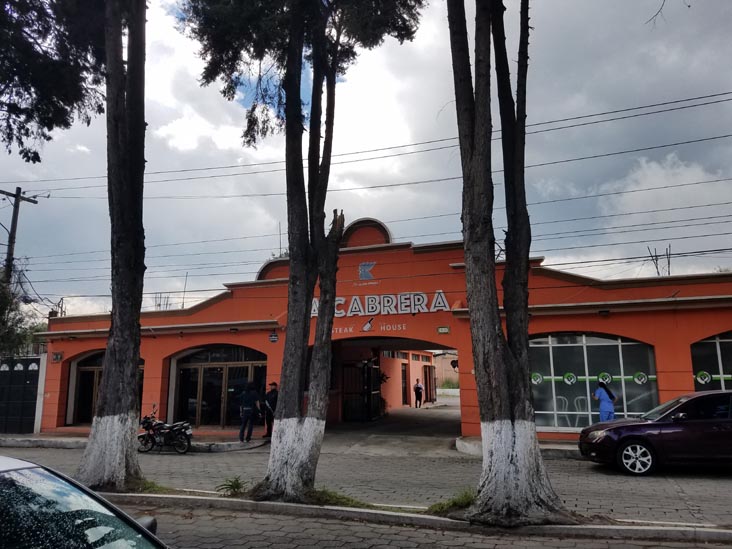 La Cabrera Steak House, 7a Calle 14-54, Quetzaltenango, Guatemala, July 25, 2019