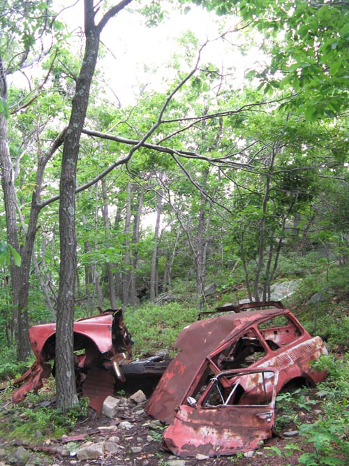 Red Car, Casino Trail, Hudson Highlands State Park, Dutchess County, New York, June 13, 2009