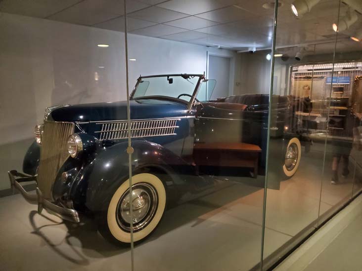 1936 Ford Phaeton, Franklin D. Roosevelt Presidential Library and Museum, Home of Franklin D. Roosevelt National Historic Site, Hyde Park, New York, October 16, 2022