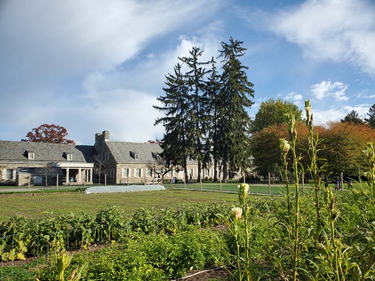 Gardens, Home of Franklin D. Roosevelt National Historic Site, Hyde Park, New York, October 16, 2022