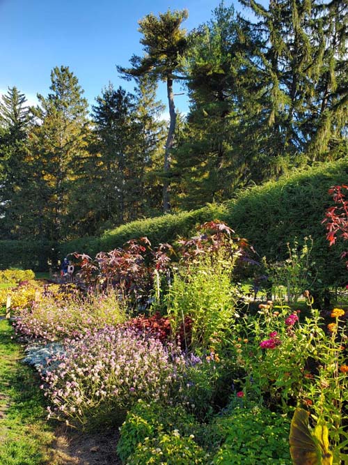Gardens, Home of Franklin D. Roosevelt National Historic Site, Hyde Park, New York, October 16, 2022
