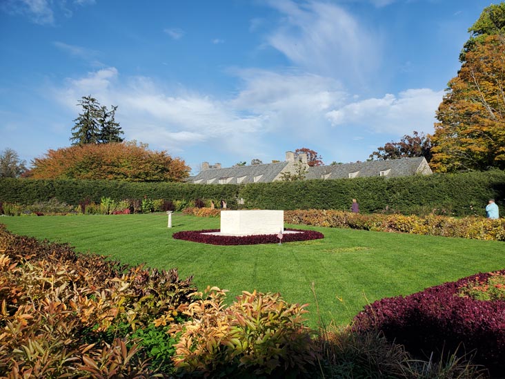 Burial Site of Franklin and Eleanor Roosevelt, Home of Franklin D. Roosevelt National Historic Site, Hyde Park, New York, October 16, 2022