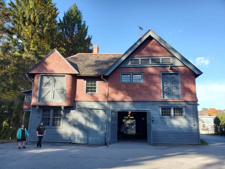 Coach House and Stables, Home of Franklin D. Roosevelt National Historic Site, Hyde Park, New York, October 16, 2022