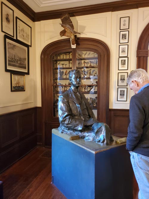 Entrance Hall, Springwood, Home of Franklin D. Roosevelt National Historic Site, Hyde Park, New York, October 16, 2022