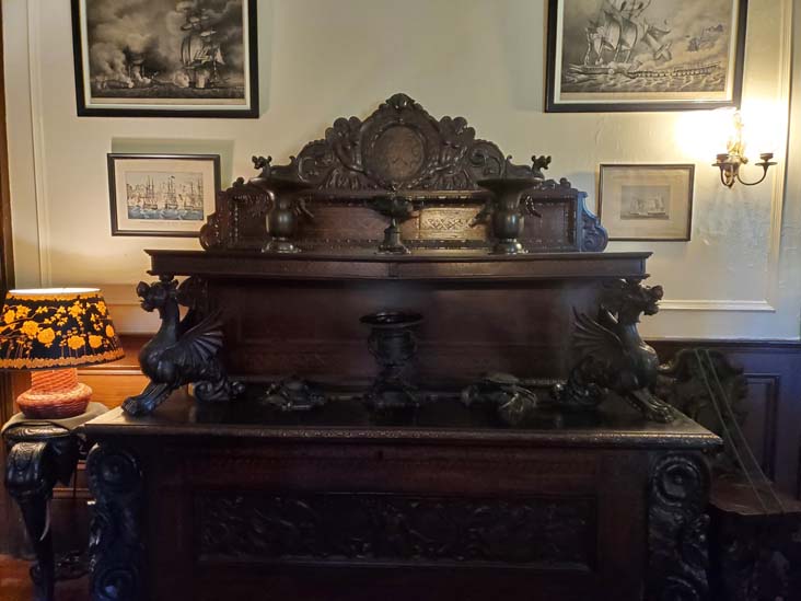 Entrance Hall, Springwood, Home of Franklin D. Roosevelt National Historic Site, Hyde Park, New York, October 16, 2022