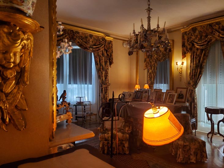 Music Room, Springwood, Home of Franklin D. Roosevelt National Historic Site, Hyde Park, New York, October 16, 2022