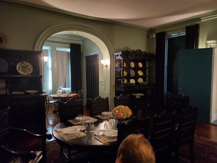Dining Room, Springwood, Home of Franklin D. Roosevelt National Historic Site, Hyde Park, New York, October 16, 2022