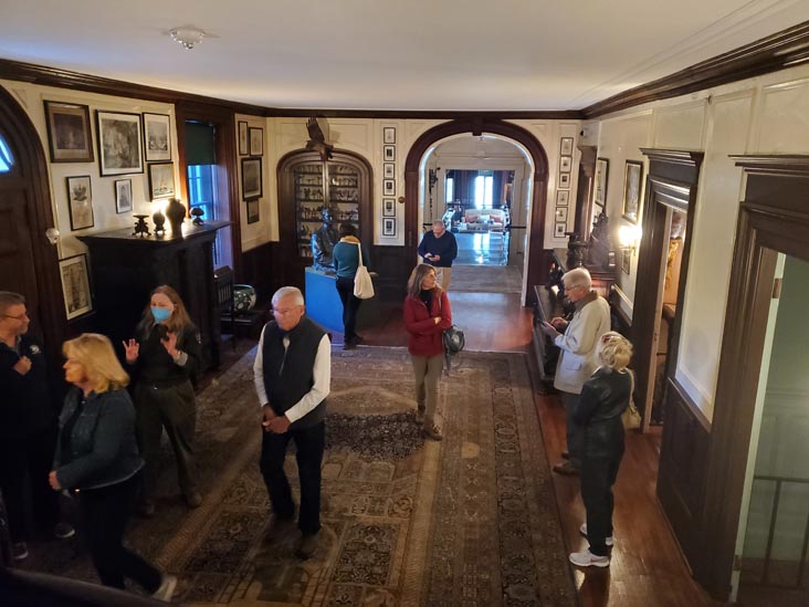 Entrance Hall, Springwood, Home of Franklin D. Roosevelt National Historic Site, Hyde Park, New York, October 16, 2022