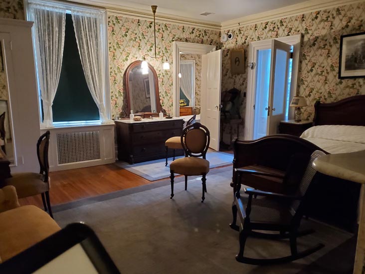 Pink Room, Springwood, Home of Franklin D. Roosevelt National Historic Site, Hyde Park, New York, October 16, 2022